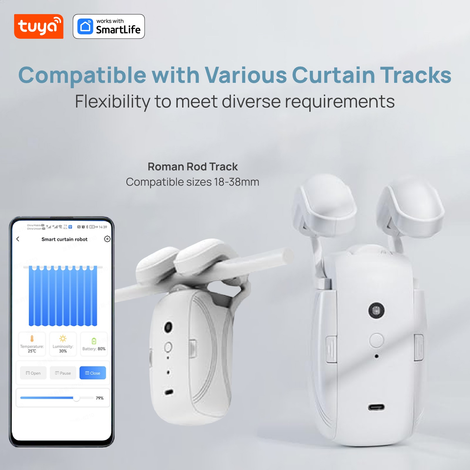 Robot para Cortinas Inteligent - Smart Curtain Robot reseña y precio