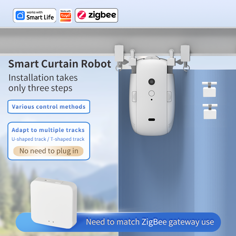 Zigbee-Robot controlador de co - Smart Home Robot reseña y precio