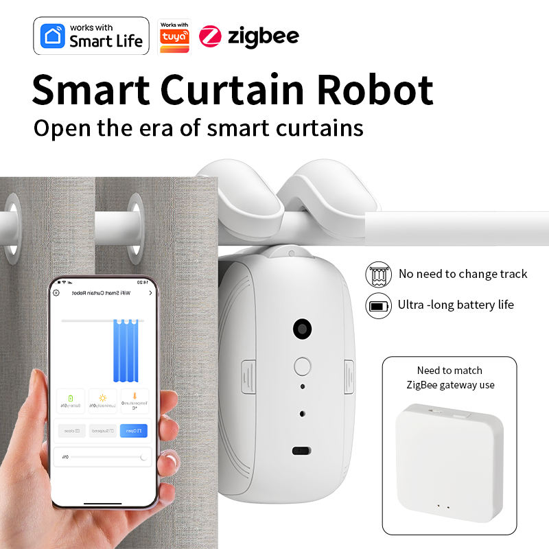 Zigbee-Robot controlador de co - Smart Home Robot reseña y precio