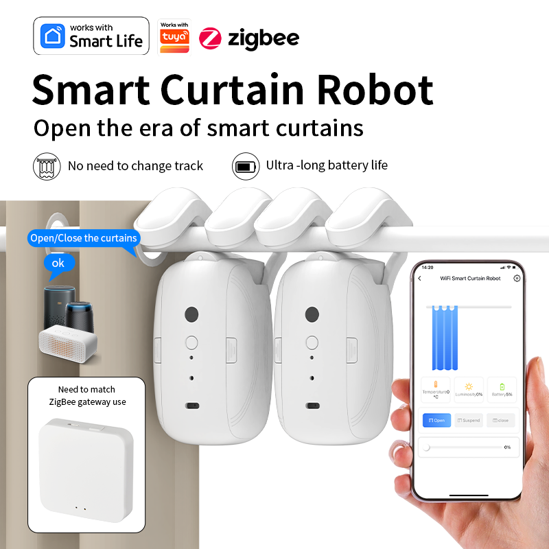 Zigbee-Robot controlador de co - Smart Home Robot reseña y precio