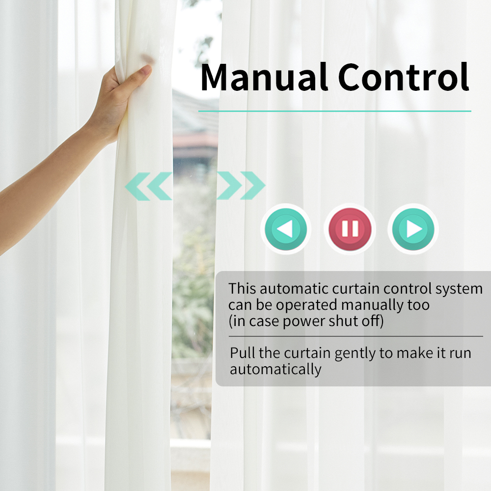 Motor de cortina eléctrica int - Smart Curtain Robot reseña y precio